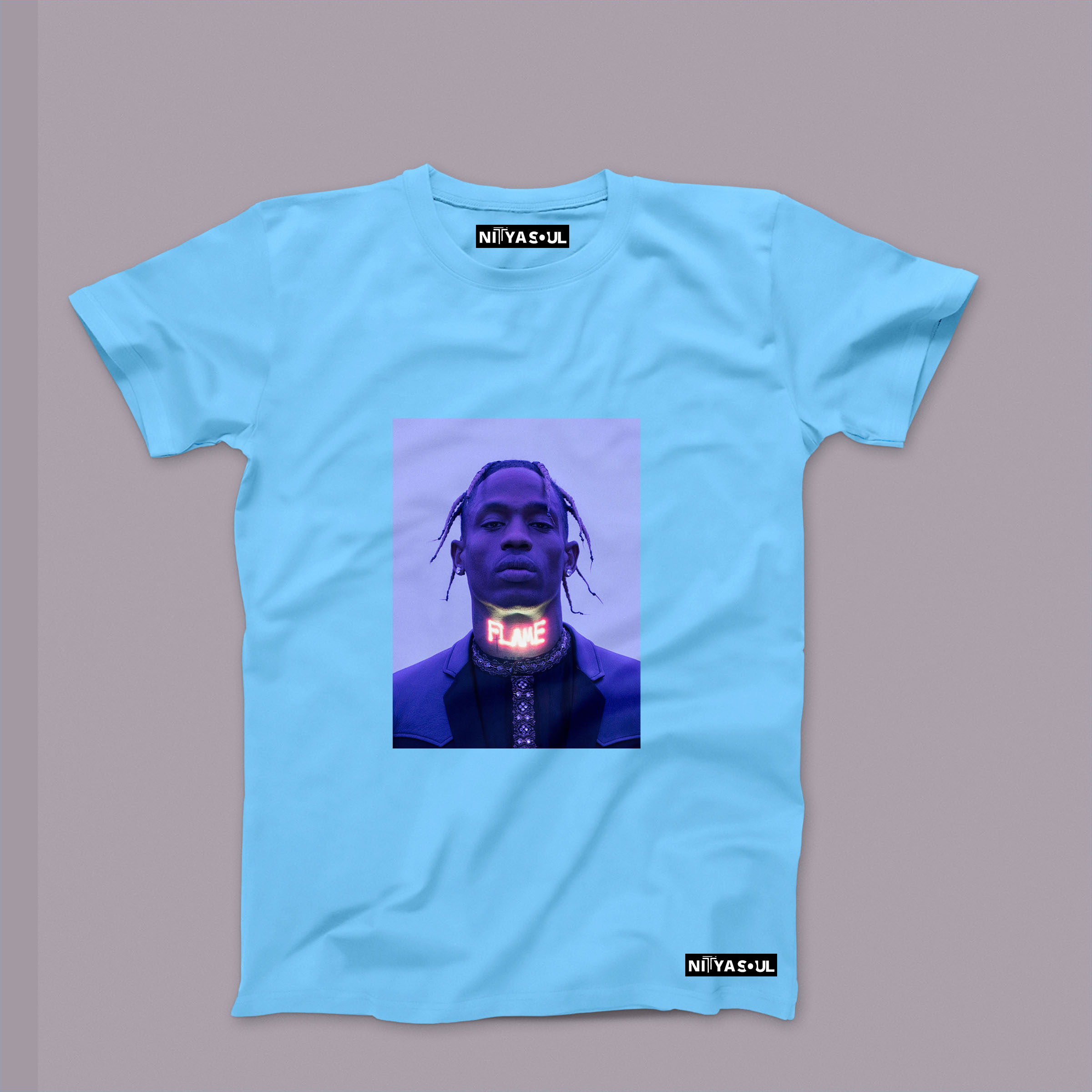 Flame Travis Scott T shirt