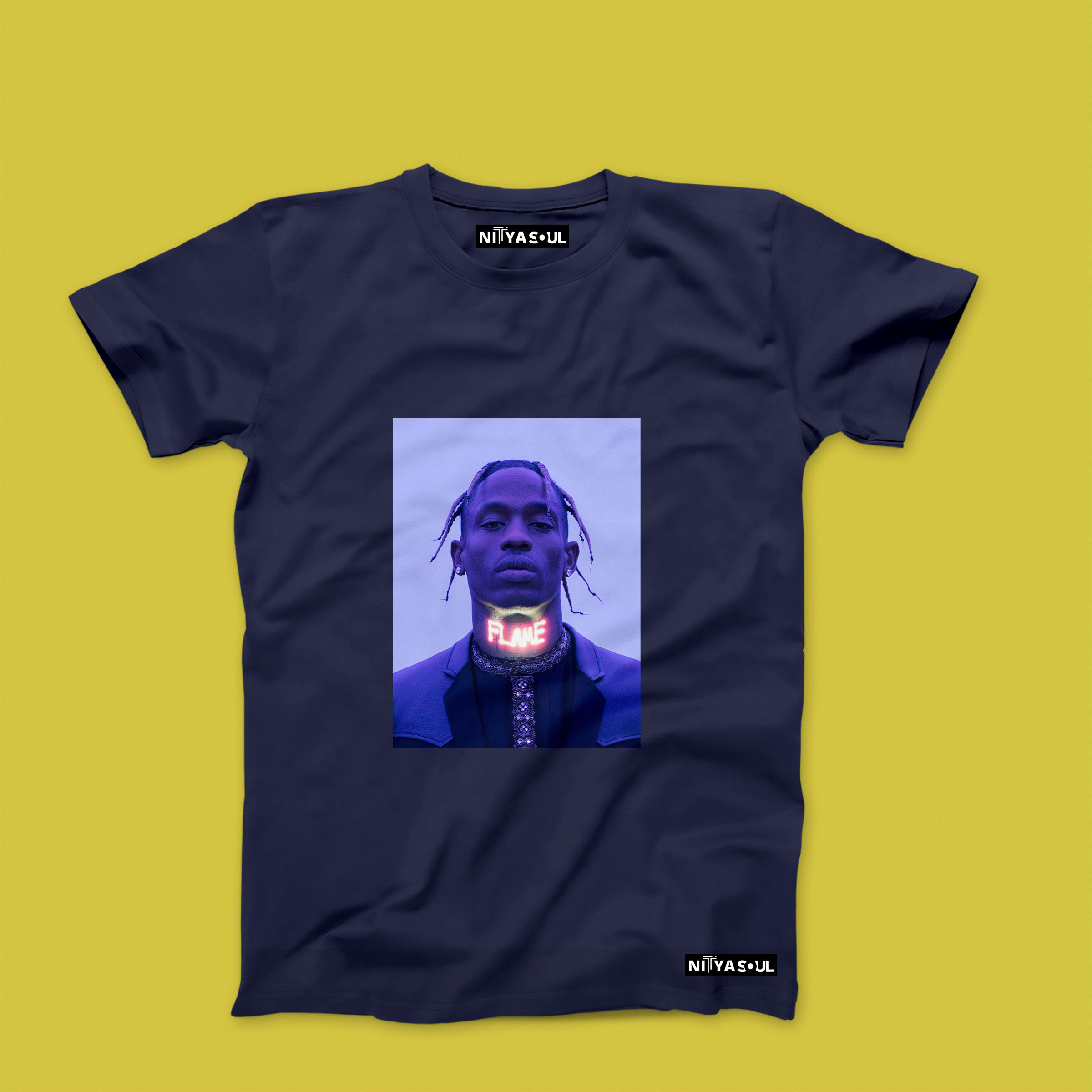 Flame Travis Scott T shirt