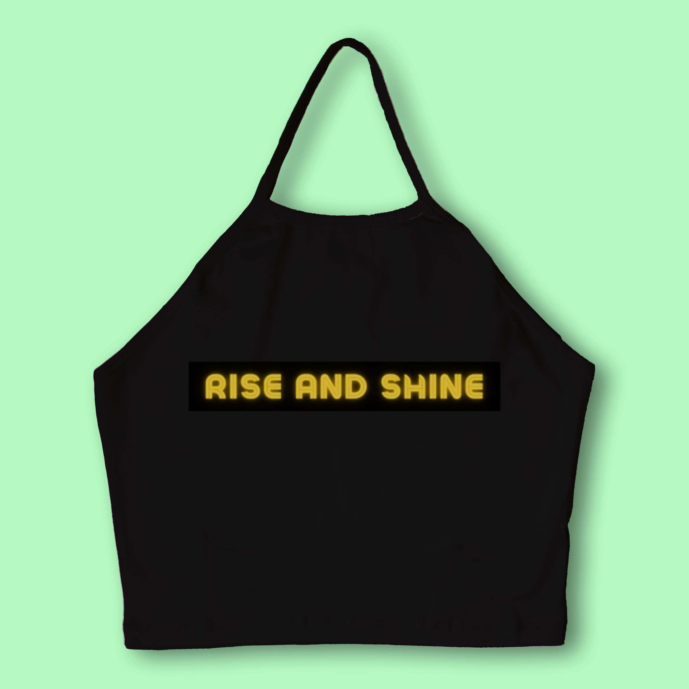 Rise And Shine Halter Neck