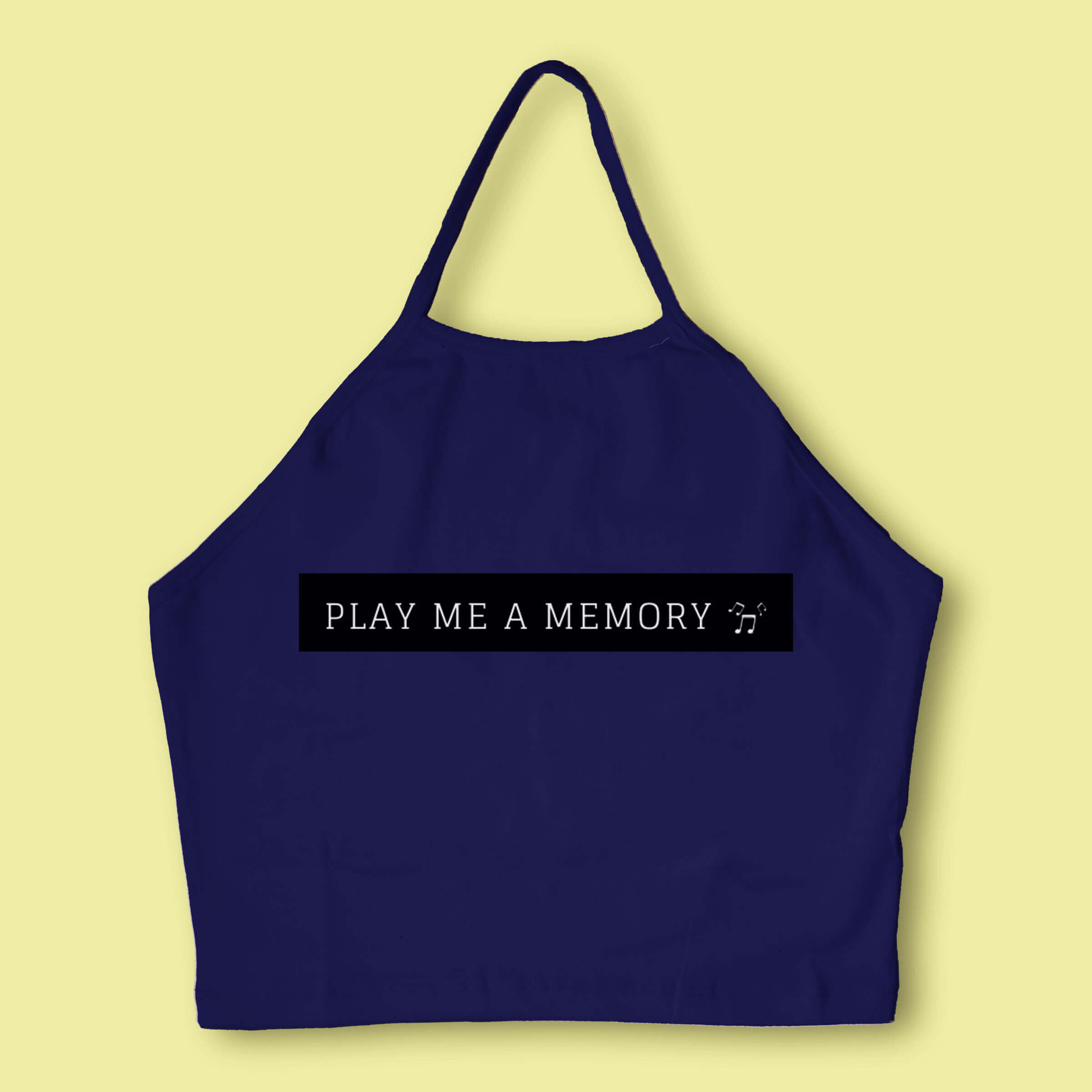 Play Me Memory Halter Neck