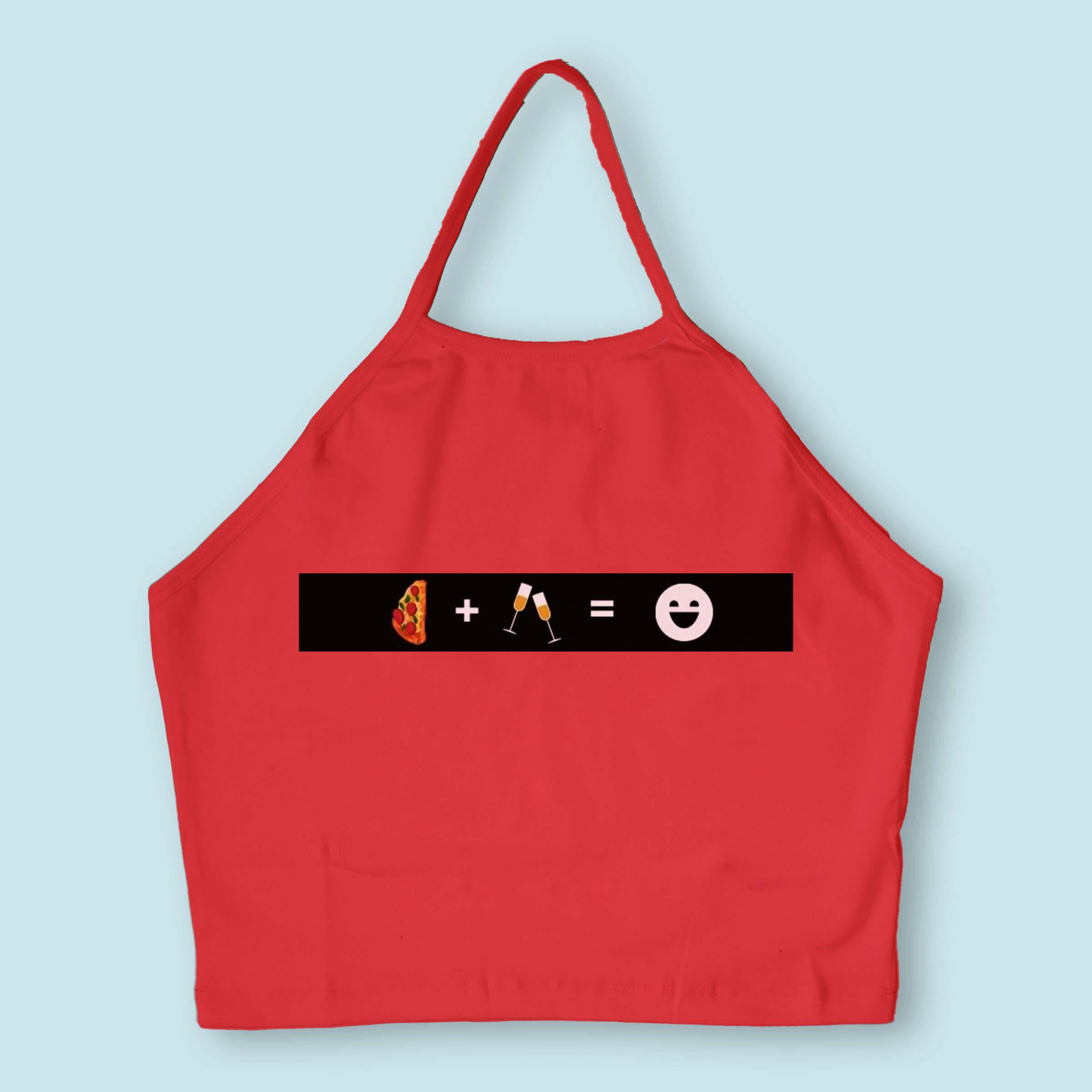 Pizza Halter Neck