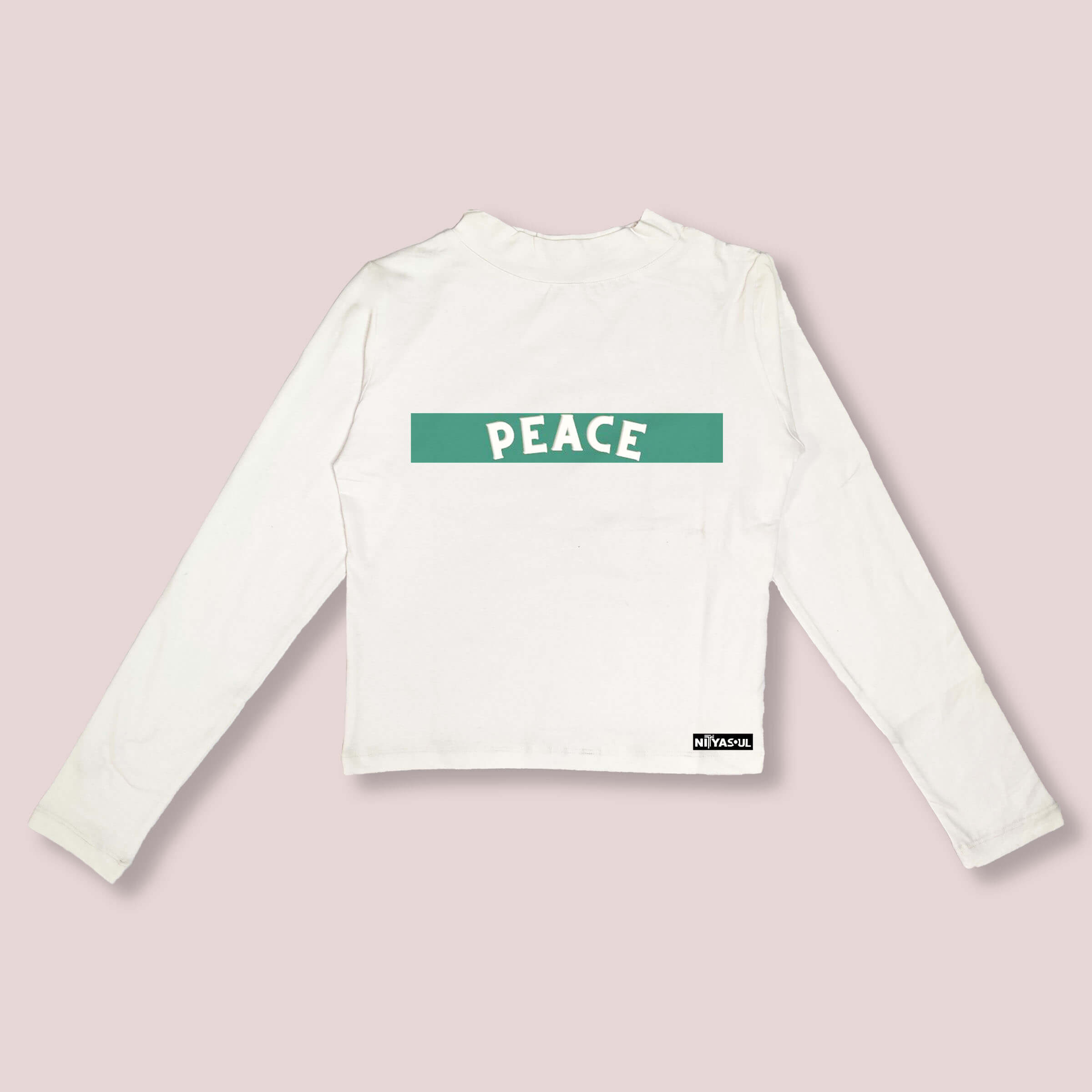 Peace High Neck Top