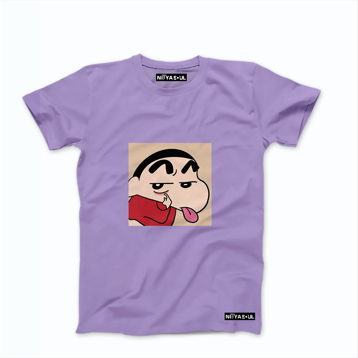 Shinchan T shirt – L, Lavender