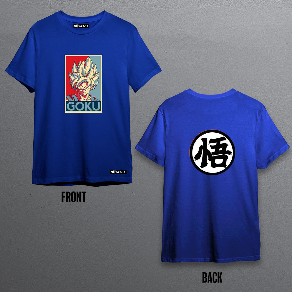 Goku T-shirt – Blue, S