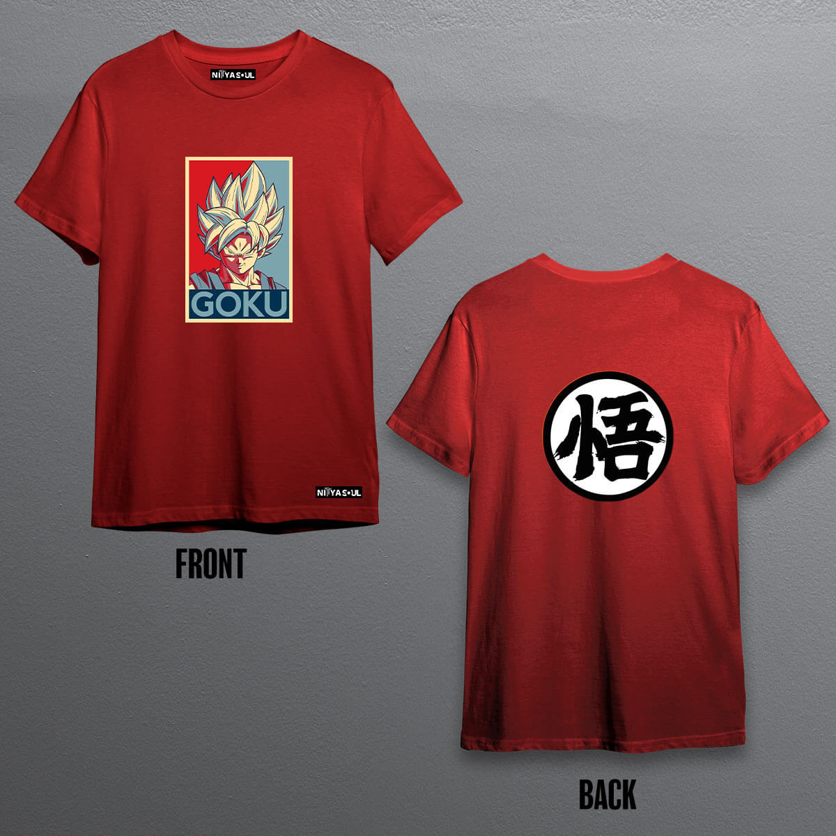 Goku T-shirt – Red, S
