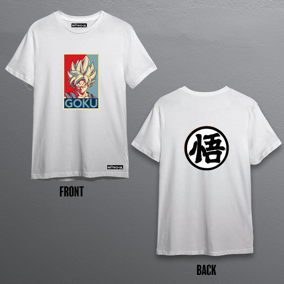 Goku T-shirt – White, S