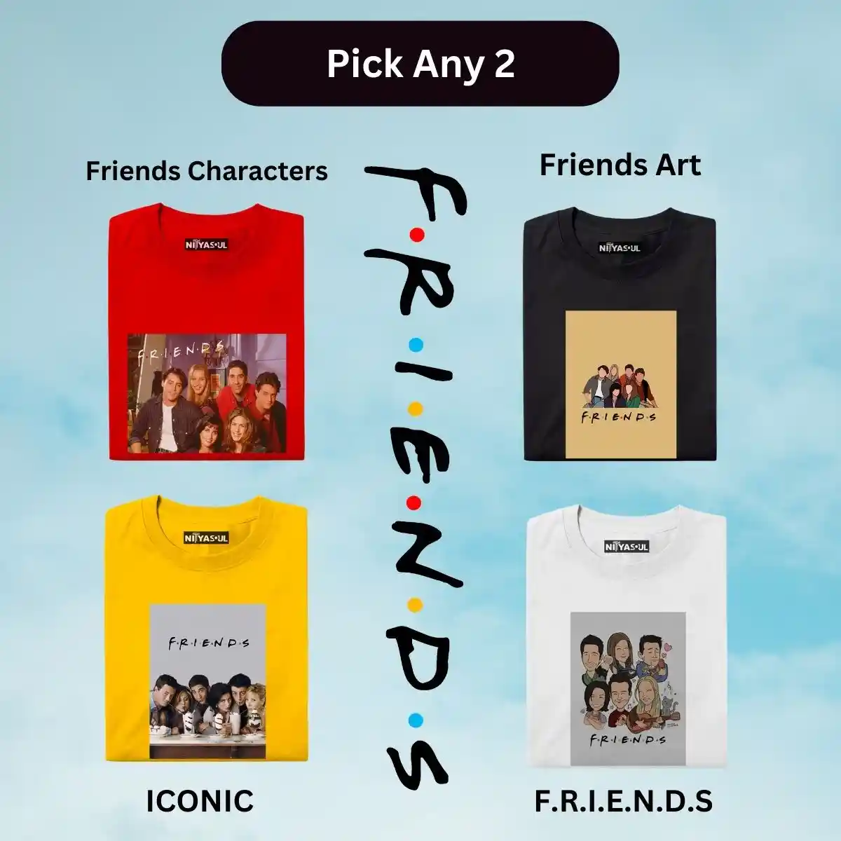 Friends Combo Pack Of 2