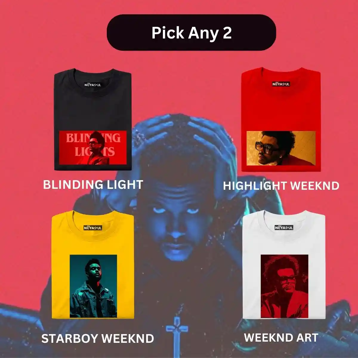 Weeknd Combo Pack Of 2