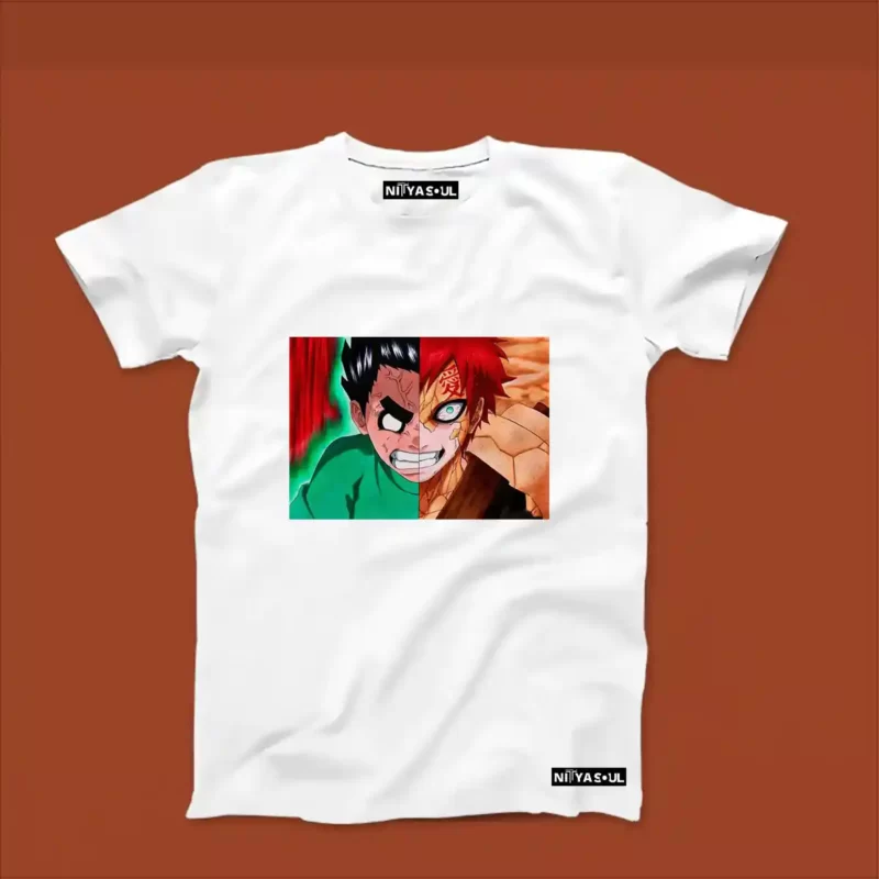 Fire Rock Lee Naruto Anime T-shirt