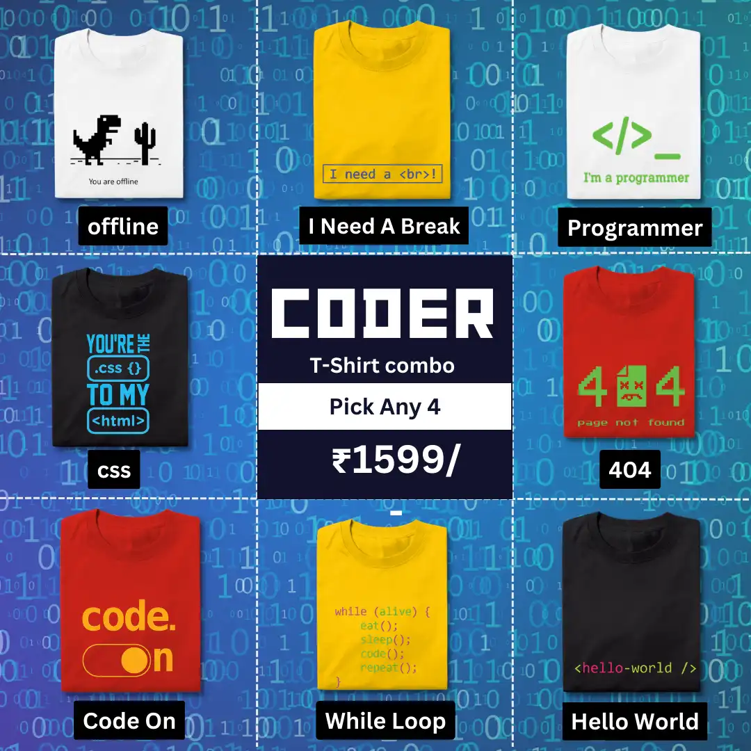 CODER COMBO T-SHIRT