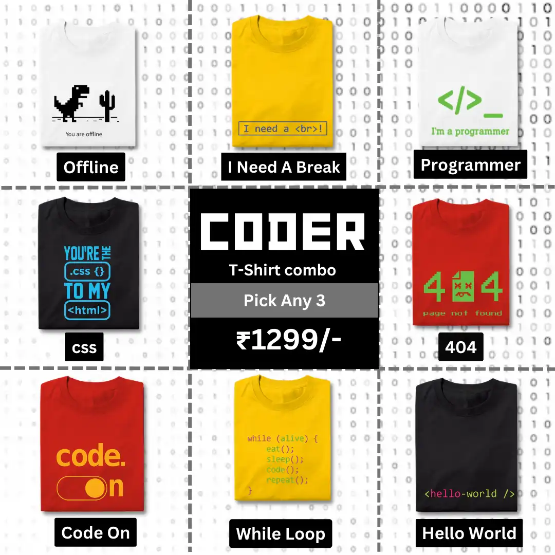 CODER COMBO T-SHIRT