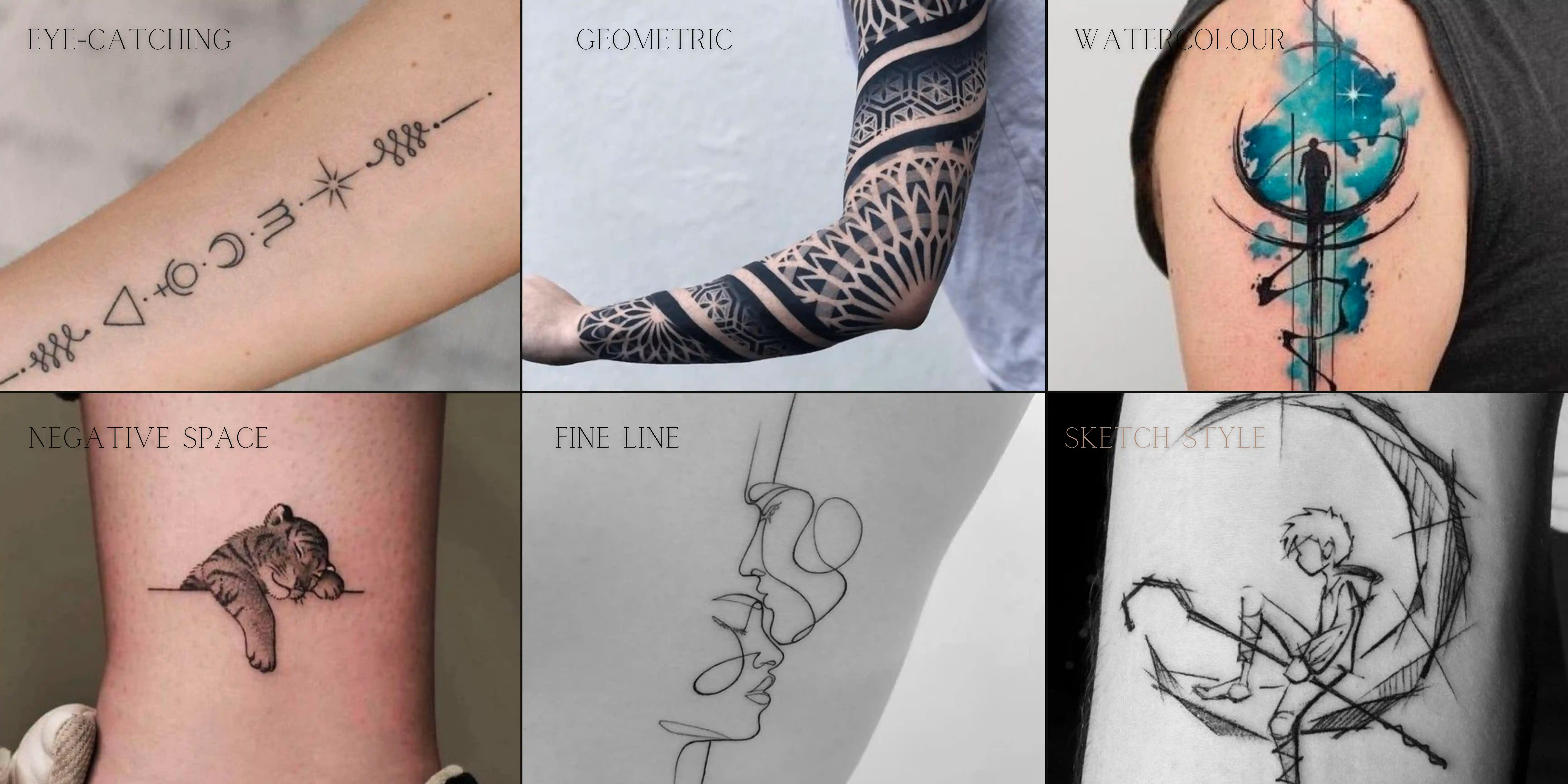 4pcs Body Tattoo Sticker Semi-permanent Cool Tattoos for Girls Boys Lover  Couple